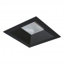 Cooper Lighting Solutions 44SWDMB - 4" SQ SHLOW TRM,WIDE DST,MATTE BLACK