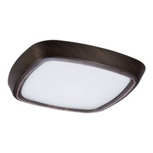 Cooper Lighting Solutions 6255TBZ - 6" SOFT SQ FROST LENS SHWR, TBZ PLST SF