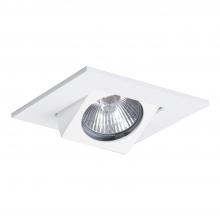 Cooper Lighting Solutions 3013WH - 3" ADJ SQUARE GIMBAL, MW TRIM