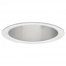 Cooper Lighting Solutions 405H - 6" TRM FL RFLTR SKT SP WH TRM W/HZ RFLTR