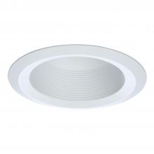 Cooper Lighting Solutions 6125WB - 6" WH FULL BAFFLE, WH SF OT RING