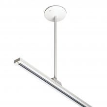 Cooper Lighting Solutions L48P - 48" STEEL STEM, WH