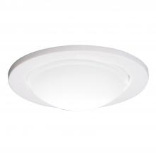 Cooper Lighting Solutions 952PS - 4" DOME LENS, SHOWER, WHITE TRIM RING