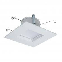 Cooper Lighting Solutions RSQ5TRMWH - 5" RSQ OVERLAY, WHITE