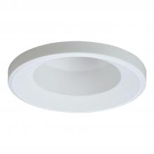 Cooper Lighting Solutions 5145WH - 5" WH SHALLOW OPEN SHOWER TRIM, WH SF