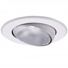 Cooper Lighting Solutions 5070P - 5" EYEBALL, 30 DEG TILT  WHITE