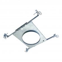 Cooper Lighting Solutions MF6RC - 6" MOUNTING FRAME, ROUND, COLLAR