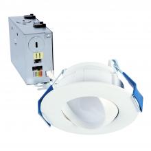 Cooper Lighting Solutions RA4LS9FSD2W1EWHDM - 4" RA, 600/900LM, 5CCT, D2W, 120V, DM