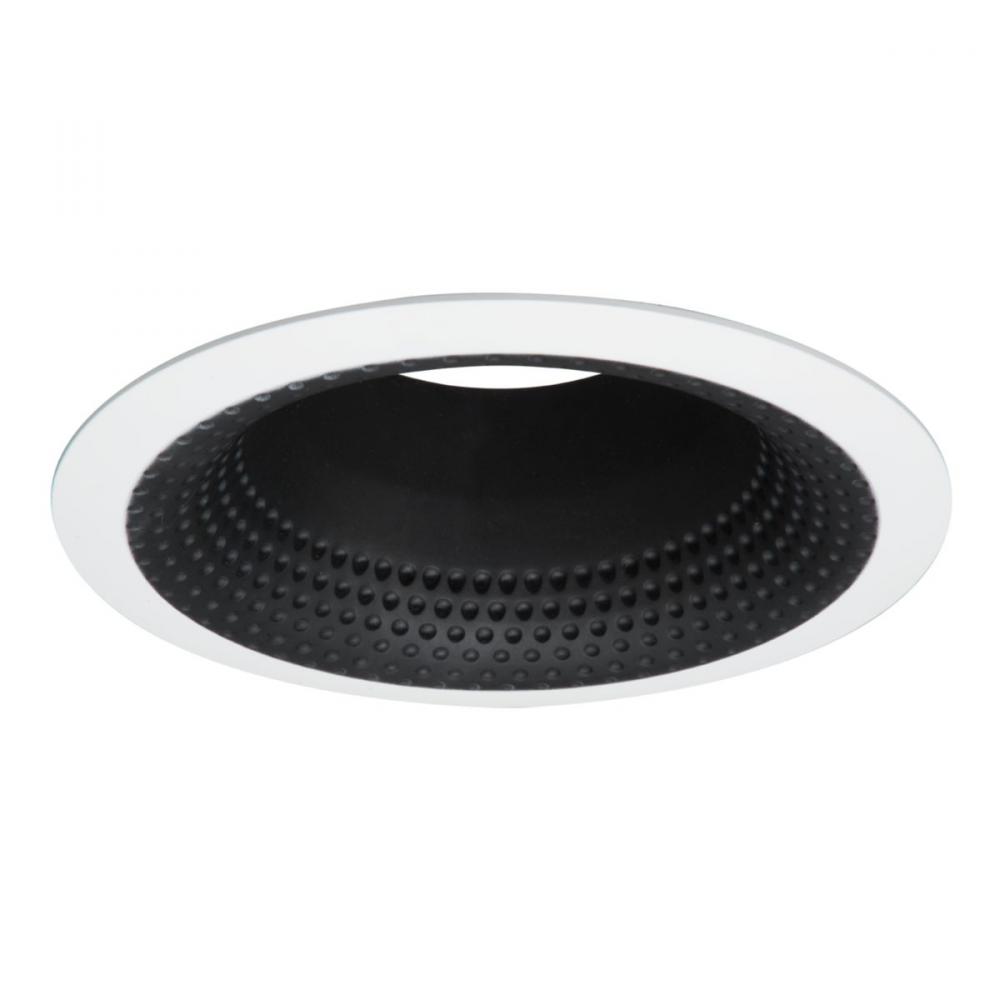 5&#34; BK PERF BAFFLE, WH SF RING