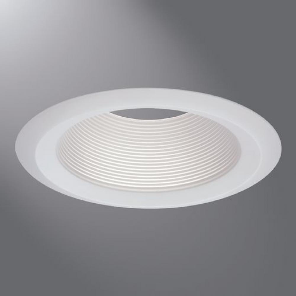 6&#34; WH METAL TAPERED BAFFLE, WH SF RING