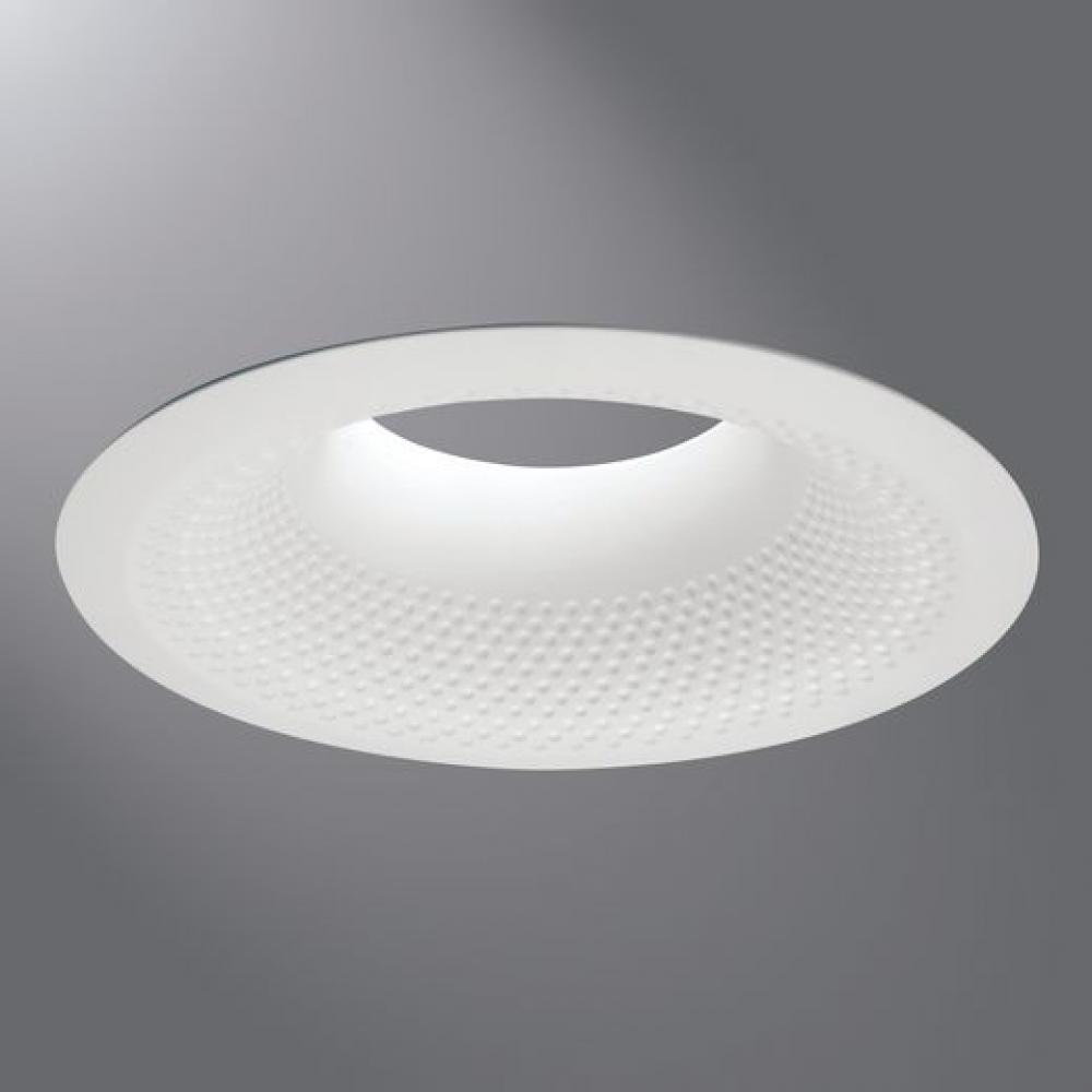 6&#34; WHITE PERF BAFFLE, WH SF RING