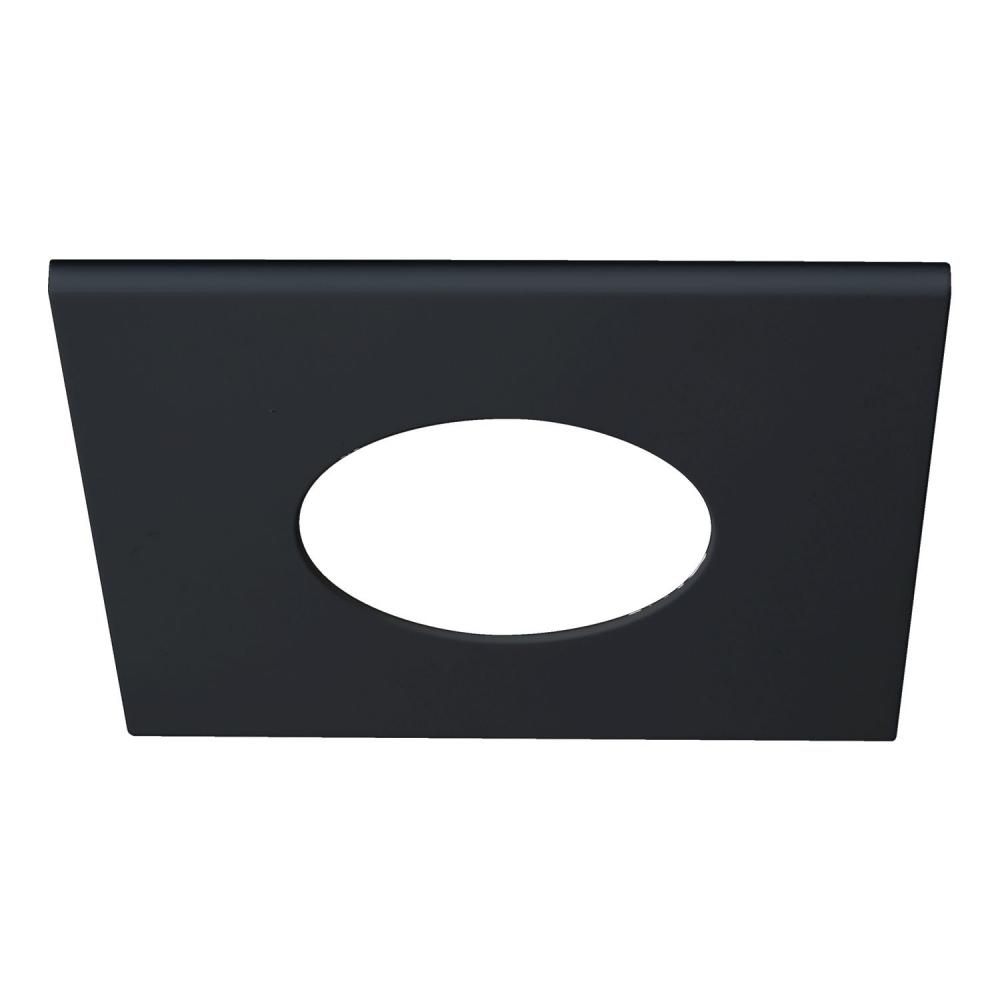 4&#34; JBD SQUARE OVERLAY, MATTE BLACK