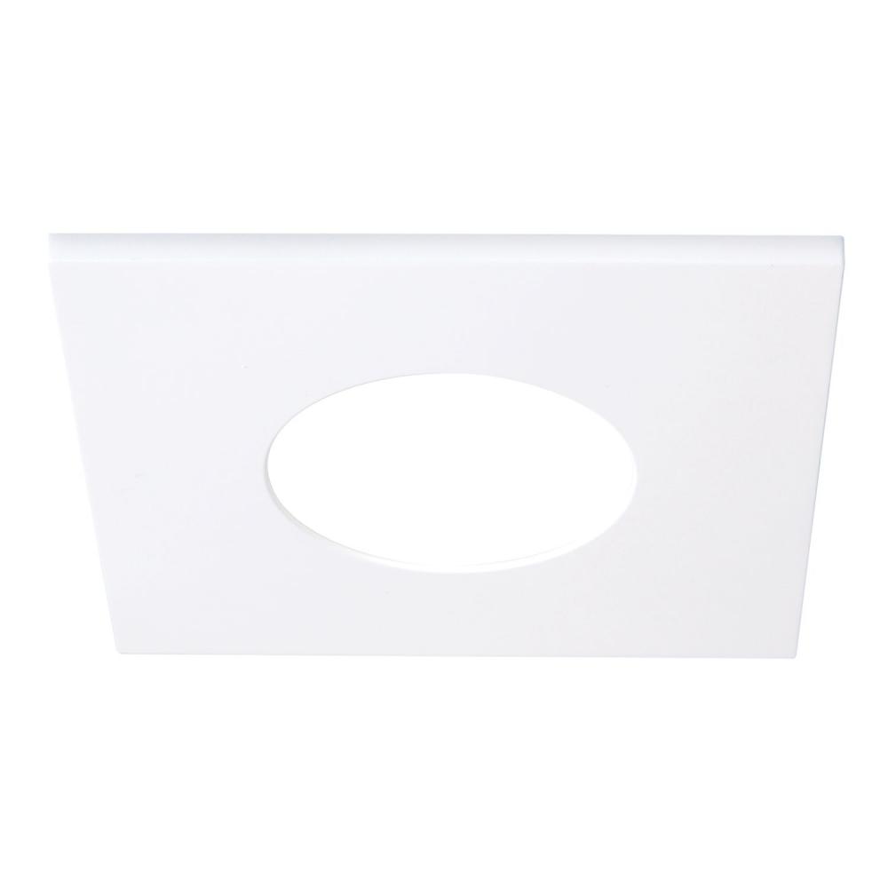 4&#34; JBD SQUARE OVERLAY, MATTE WHITE