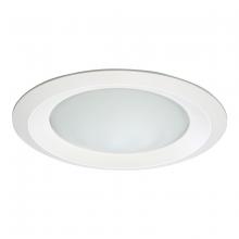 Cooper Lighting Solutions - Canada 6150WH - 6" FROST LENS SHOWERLIGHT, WH PLASTIC SF