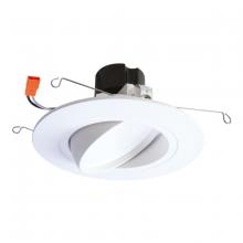 Cooper Lighting Solutions - Canada RA5606927WH - 5/6" LED ADJ WHITE BAFFLE 90CRI 2700K