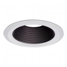 Cooper Lighting Solutions - Canada 6109BB - 6" BK PLASTIC COILEX BAFFLE, WH SF RING
