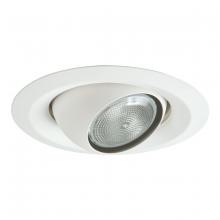 Cooper Lighting Solutions - Canada 5135WH - 5" WH EYEBALL, WH SF OT RING, 35DEG TILT