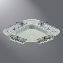Cooper Lighting Solutions - Canada QDCAST1B - QUADCAST, CANOPY/GARAGE 120-277V, GRAY