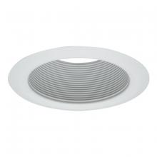 Cooper Lighting Solutions - Canada 5102WB - 5" WH METAL TAPERED BAFFLE, WH SF RING