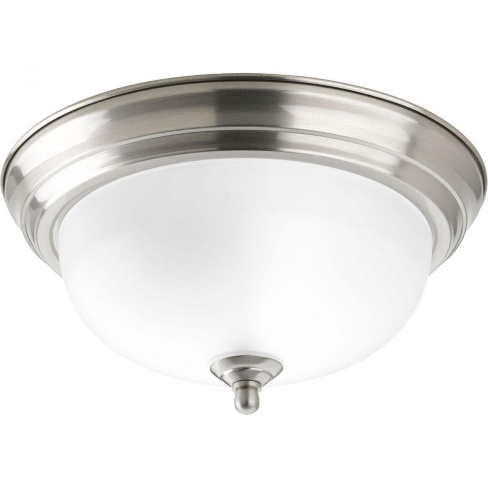 P3924-09ET 1-60W MED FLUSH MOUNT