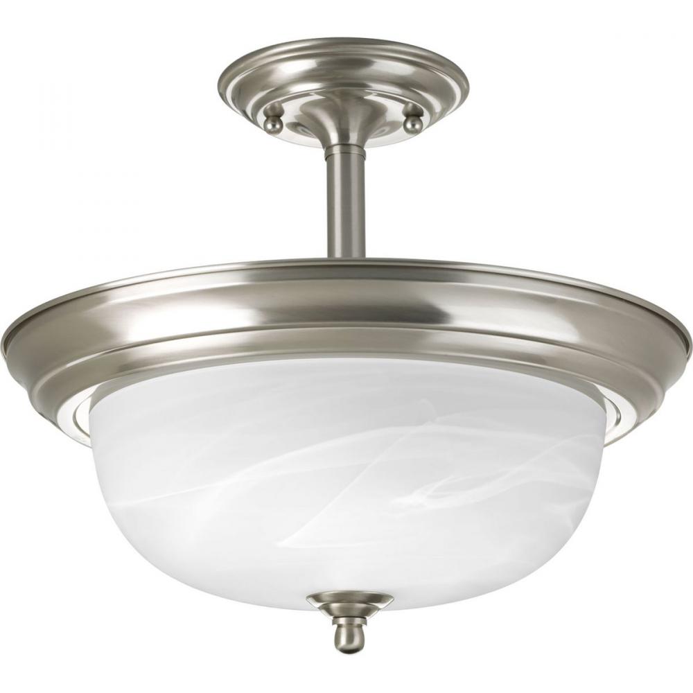 P3927-09 2-100W MED SEMI-FLUSH