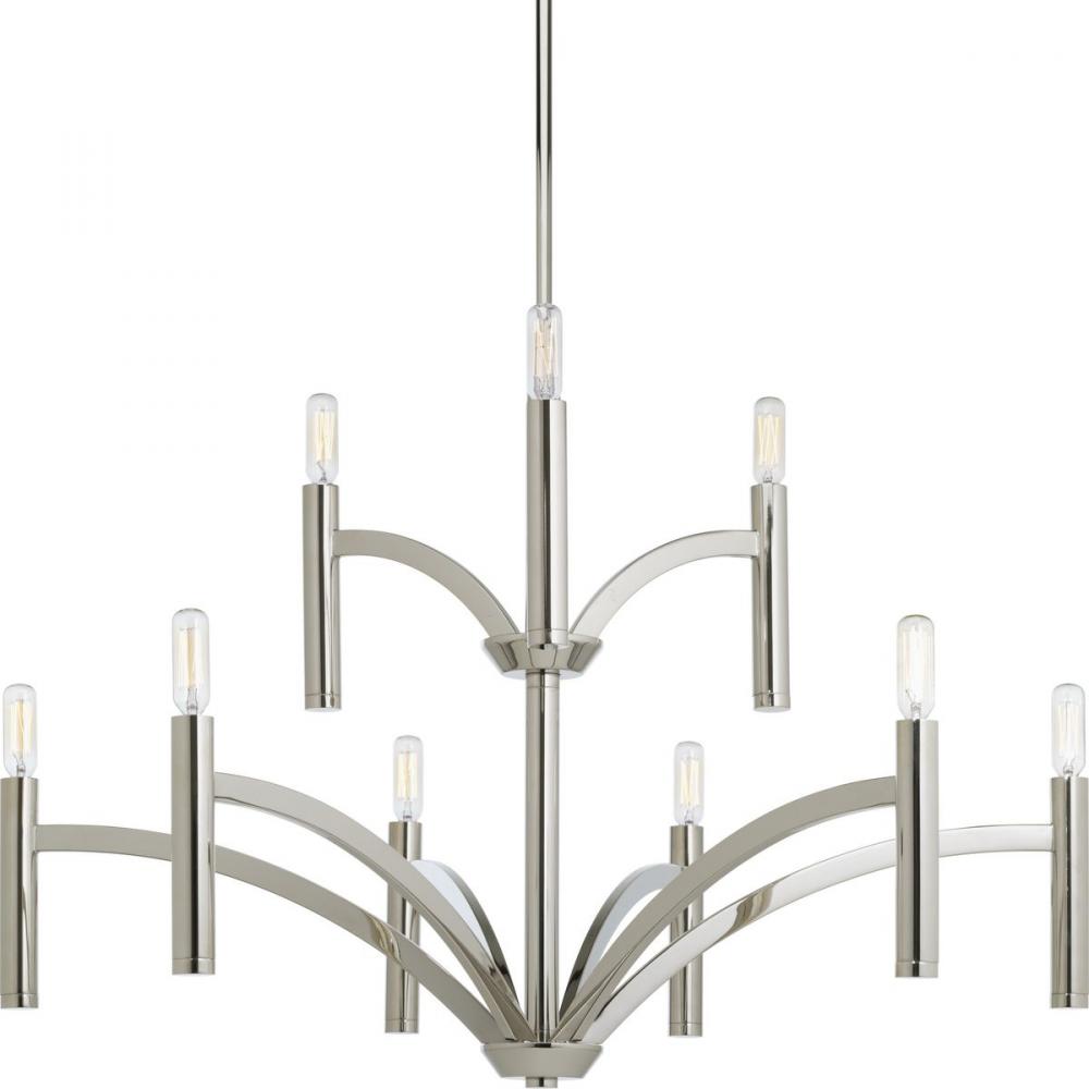 P4719-104 9-60W CAND CHANDELIER