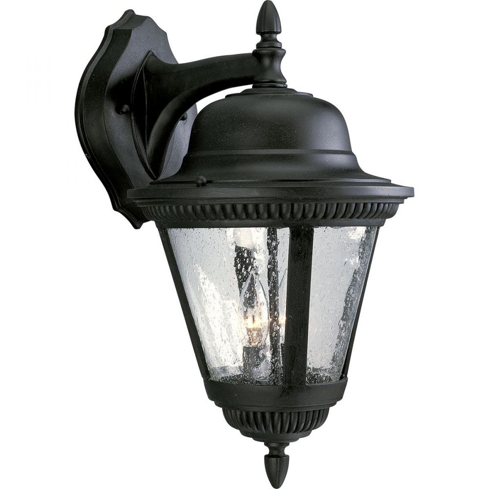 P5864-31 WALL LANTERN 2-60W CAND