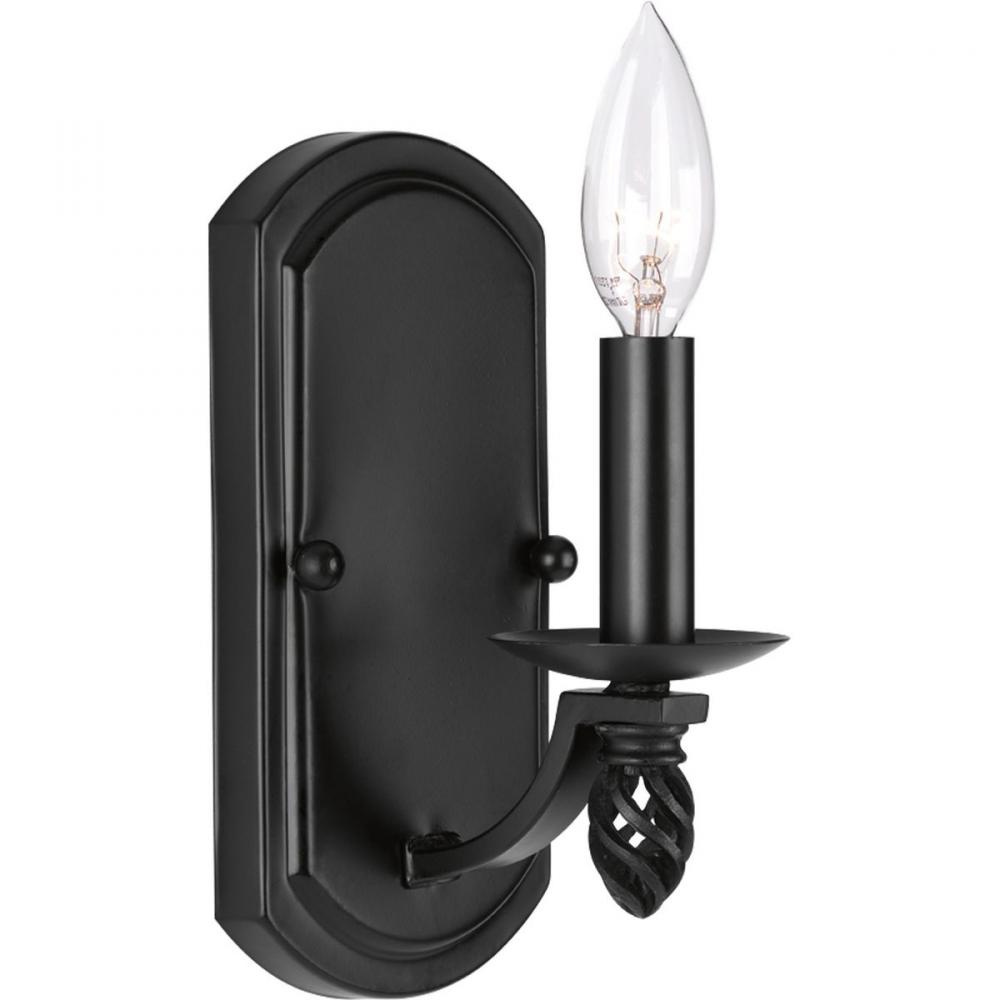 P7158-31 1-60W CAND WALL SCONCE