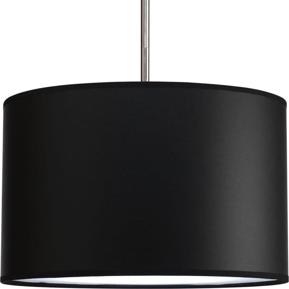 P8822-01 BLK PARCHMENT SHADE 16in DIA