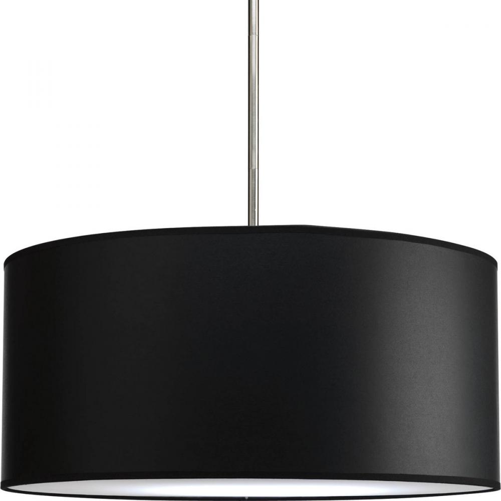 P8824-01 BLK PARCHMENT SHADE 22in DIA