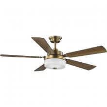 Progress Lighting, a Hubbell affiliate P2578-16330K - P2578-16330K 52IN 5 BLADE FAN W/LED LT