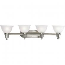 Progress Lighting, a Hubbell affiliate P3164-09 - P3164-09 4-100W MED BATH BRKT