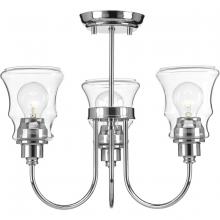 Progress Lighting, a Hubbell affiliate P350093-015 - P350093-015 3-60W CAND SEMI-FLUSH/CONV