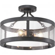 Progress Lighting, a Hubbell affiliate P350119-143 - P350119-143 3-60W MED SEMI-FLUSH CONV