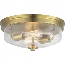 Progress Lighting, a Hubbell affiliate P350121-109 - P350121-109 2-60W MED FLUSH MOUNT