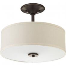 Progress Lighting, a Hubbell affiliate P3712-20 - P3712-20 2-75W MED SEMI-FLUSH