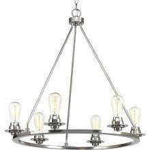 Progress Lighting, a Hubbell affiliate P400015-009 - P400015-009 6-60W MED CHANDELIER