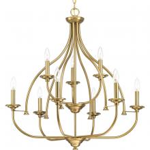 Progress Lighting, a Hubbell affiliate P400067-109 - P400067-109 9-60W CAND CHANDELIER