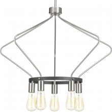 Progress Lighting, a Hubbell affiliate P400105-009 - P400105-009 5-60W MED CHANDELIER