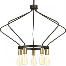 Progress Lighting, a Hubbell affiliate P400105-020 - P400105-020 5-60W MED CHANDELIER