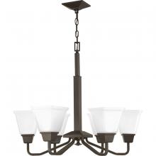 Progress Lighting, a Hubbell affiliate P400119-020 - P400119-020 6-100W MED CHANDELIER