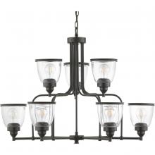 Progress Lighting, a Hubbell affiliate P400137-020 - P400137-020 9-60W MED CHANDELIER