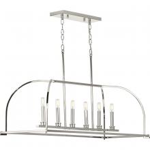 Progress Lighting, a Hubbell affiliate P400175-104 - P400175-104 6-60W CAND CHANDELIER