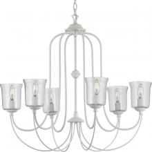Progress Lighting, a Hubbell affiliate P400195-151 - P400195-151 6-60W CAND CHANDELIER