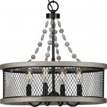 Progress Lighting, a Hubbell affiliate P400204-020 - P400204-020 4-60W CAND CHANDELIER