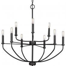 Progress Lighting, a Hubbell affiliate P400228-031 - P400228-031 9-60W CAND CHANDELIER