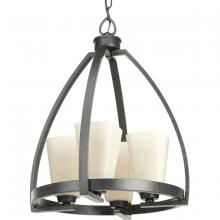 Progress Lighting, a Hubbell affiliate P4657-84 - P4657-84 4-100W MED CHANDELIER