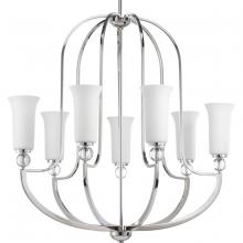 Progress Lighting, a Hubbell affiliate P4733-104 - P4733-104 7-100W MED CHANDELIER