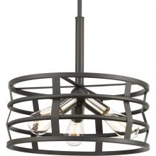 Progress Lighting, a Hubbell affiliate P500011-143 - P500011-143 3-60W MED PENDANT