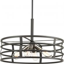 Progress Lighting, a Hubbell affiliate P500012-143 - P500012-143 4-60W MED PENDANT